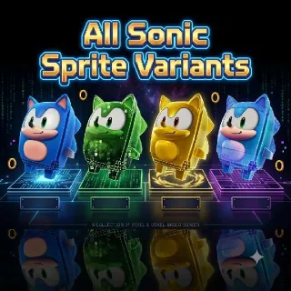 All Sonic Sprite Variants