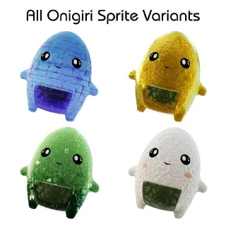 All Onigiri Sprite Variants