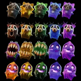 All 21x Halloween Sprites/Index Only