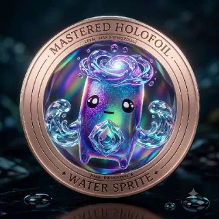 Mastered Holofoil Water Sprite