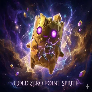 Gold Zero Point Sprite