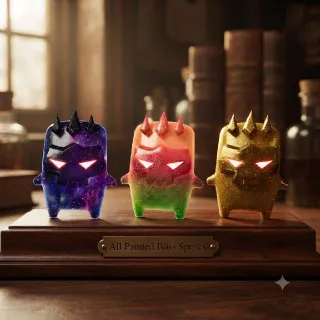 All Painted Boss Sprites