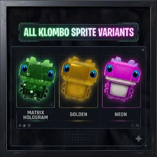 All Klombo Sprite Variants
