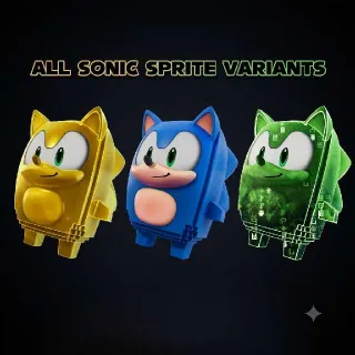 All Sonic Sprite Variants