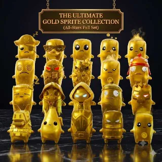All 20x Gold Sprites