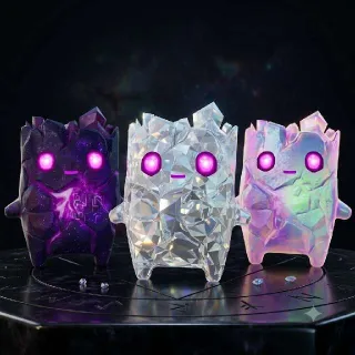 Cube Gem And Holofoil Zero Point Sprites