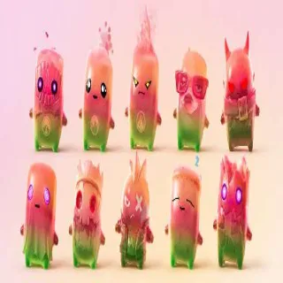 All 10x Gummy Sprites