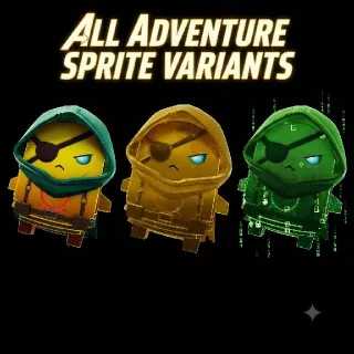 All Adventure Sprite Variants