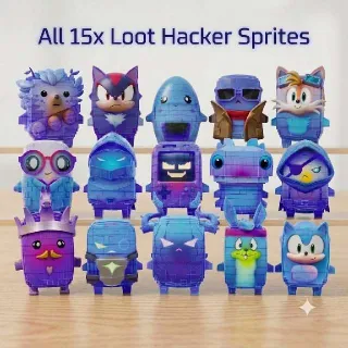 All 15x Loot Hacker Sprites/Keep Them All