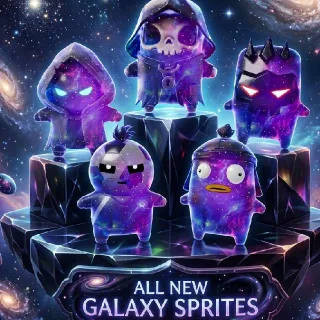 All New Galaxy Sprites
