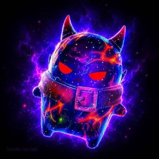 Galaxy Demon Sprite