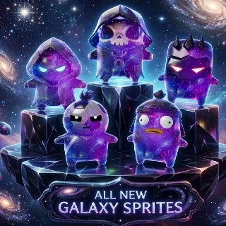 All New Galaxy Sprites