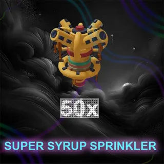 SUPER SYRUP SPRINKLER