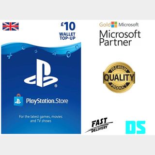 Buy PlayStation Store 10 GBP Gift Card, Playstation Plus