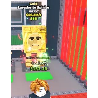 GOLD Lavadorito Spinito 56.2m/s