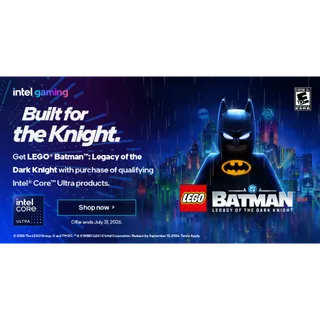 (INTEL ULTRA CPU REQUIRED) LEGO Batman Legacy of the Dark Knight (Please read the description before purchasing) - INSTANT