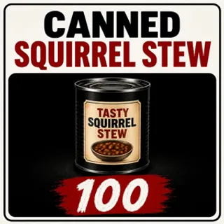 100 Canned Squirrel Stew