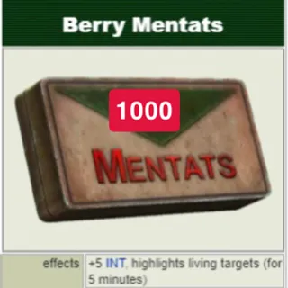 1000 Berry Mentats