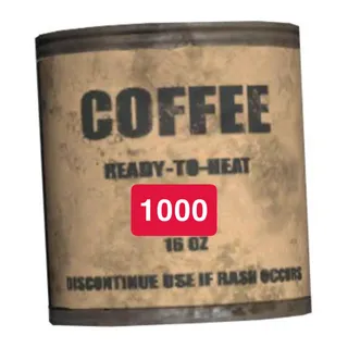 1000 Canned Coffee