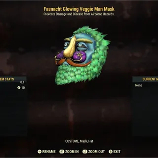 Glowing Veggie Man