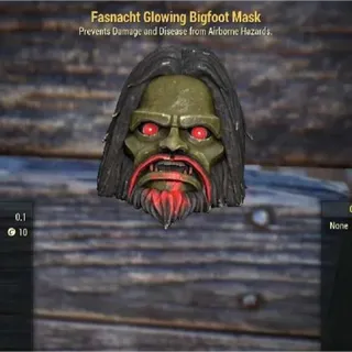 Glowing Bigfoot Mask