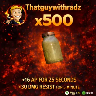 500 Sunshine Oil | Great Value Pack | Fallout 76 Xbox | Fast Trade | ThatGuyWithRadz