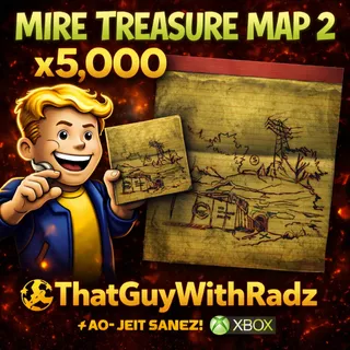 MIRE MAP #2 x5,000 💰 INSANE LOOT FARM | RARE PLANS | POWER ARMOR | FO76 XBOX