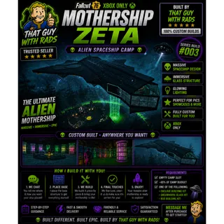 [XBOX] MOTHERSHIP ZETA UFO CAMP #003 👽 HUGE FLOATING ALIEN SKY BASE | THATGUYWITHRADZ