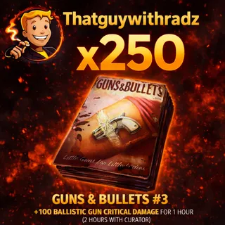 Guns and Bullets: #3  x250