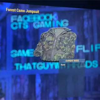 Forest camo jumpsuit