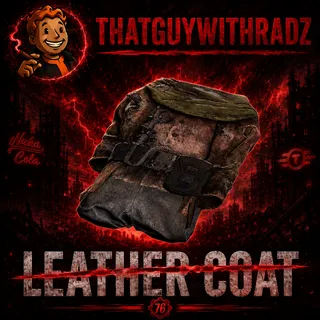 Leather coat
