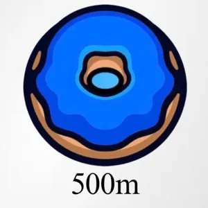 500m DonutSMP
