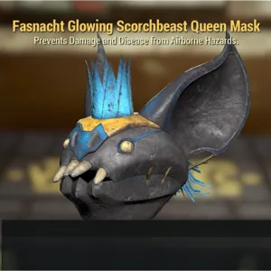 Glowing SB Queen Mask