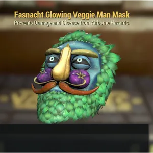 Glowing Veggie Man