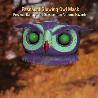 Glowing Owl Mask