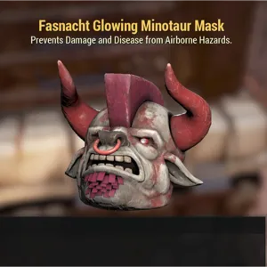 Glowing Minotaur Mask