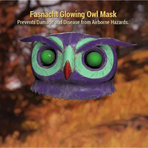 Glowing Owl Mask