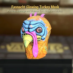 Glowing Turkey Mask