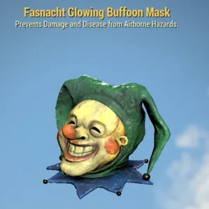 Glowing Buffoon Mask