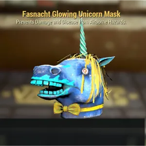 Glowing Unicorn Mask