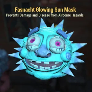 Glowing Sun Mask