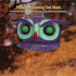 Glowing Owl Mask