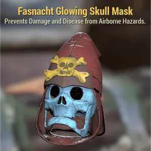Glowing Skull Mask