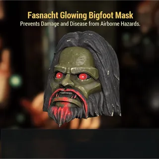 Glowing Bigfoot Mask