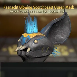 Glowing Queen Mask