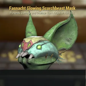 Glowing Scorchbeast Mask