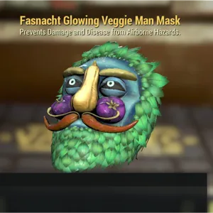 Glowing Veggie Man Mask