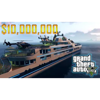 GTA Online 10 Million Money Dollars PC