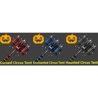 Circus tent bundle x3
