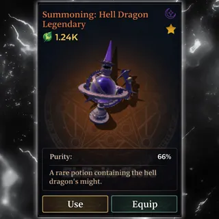 WA - SUMMONING LEGENDARY HELL DRAGON